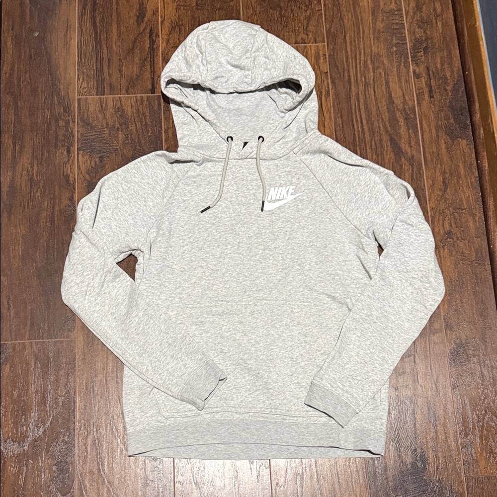 Nike Light Gray Women’s Hoodie Sweater